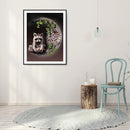 5D Diamond Painting Moon Squirrel Full Round Drill DIY Crafts Mosaic Picture