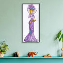 5D DIY Special-shape Diamond Painting Dress Lady Partial Drill Art (Y049) Newly