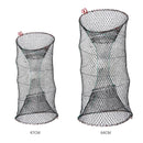 Foldable Fishing Cast Crab Trap Fish Cages Loach Shrimp Net (Diameter 25)