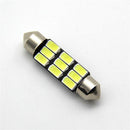 39MM COB 5630 9SMD C5W Car LED Reading Bulbs Dome Lamp Festoon Light For 4Pcs