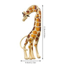 Accessories Jewelry Bag Clothes Label Giraffe Brooch Animal Brooch Pin Enamel