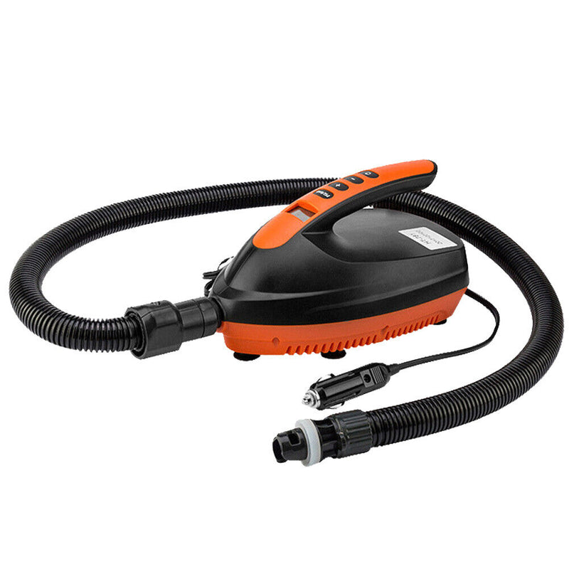 12V Car Electric Air Pump 16psi Kayak High Pressure LCD Display Inflator