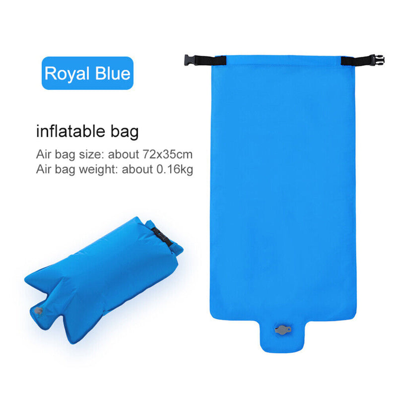 Hiking Swimming Inflatable Bag Air Mattress Bag Nylon Pouch Camping Equipment