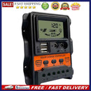 LCD Solar Charge Controller 12V 24V Solar Panel Regulator with Power-off Memory