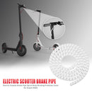 Electric Scooter Brake Pipe Protector Spiral Winding Wire for M365 (White) Newly