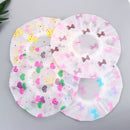 Reusable Thicken Elastic Waterproof Shower Cap Hair Cover Spa Bathing Bath Hat