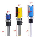Woodworking Router Bit Alloy Blade Handle Milling Cutter (1/4x1/2-20mm) Newly