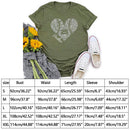 Independence Day Heart Baseball Tea (Army Green M) T-Shirt
