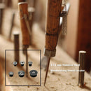 6pcs/set 4-12mm Dowel Tenon Center Roundwood Woodworking Log Locator/Punch