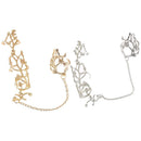 Jewelry Wedding Party Bride Ring Rhinestone Double Finger Conjoined Ring