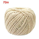 70m Cotton Thread Meat Sausage Tie Rope Drawstring Kitchen Cooking Tools E7D8