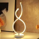Modern Table Lamp Acrylic Bedroom Bedside Decorative Night Lights (Warm) Newly