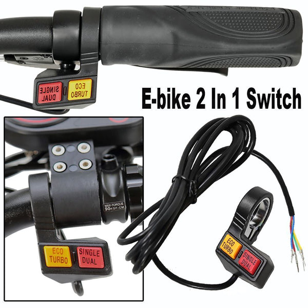 E-bike 2 In 1 Switch Electric Bicycle Accessories High Low Speed Control