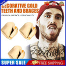 #A 3pcs Single Tooth Grillz Food Grade Tooth Clips Veneers Teeth Braces Oral Bea