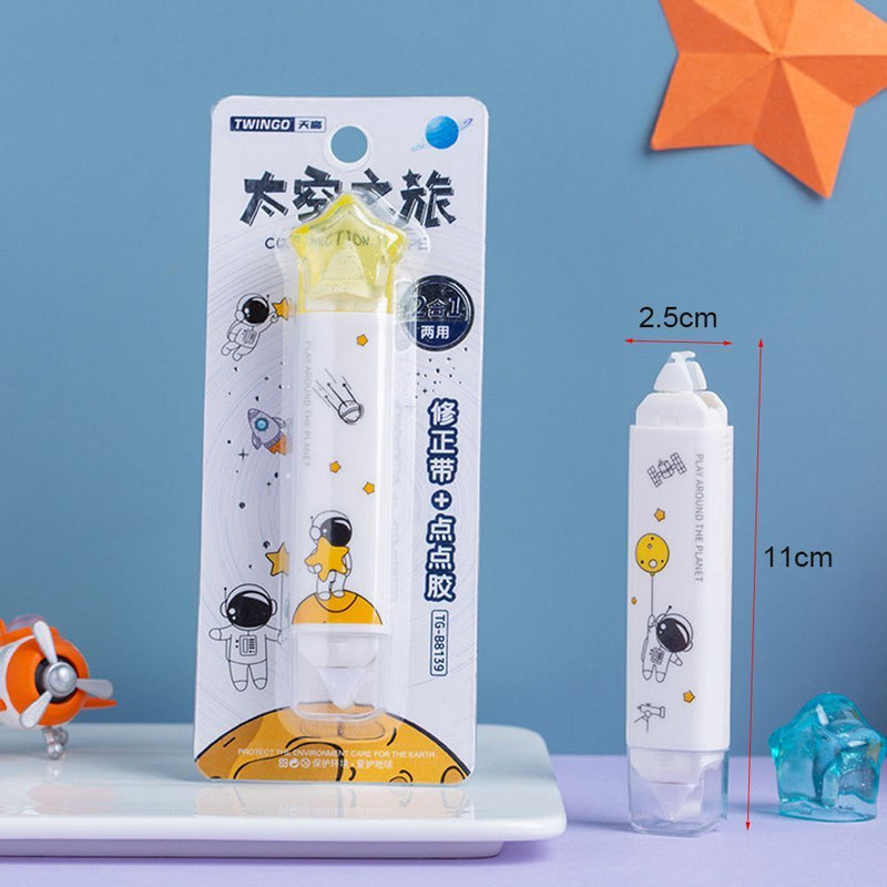 Dots Stick Roller Correction Tape Glue Tape Dispenser Double Sided Adhesive