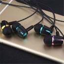Sports with Microphone Sports Headphones In-Ear Earbuds Headset Stereo Earphone