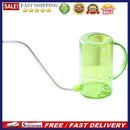 1000ml Transparent Flower Sprinkler Long Mouth Stainless Steel Watering Can Tool
