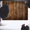 Wood Plank Texture Photography Backdrop Background Cloth Plate Photo Video Decor