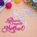 2pcs Metal Cutting Dies DIY Scrapbooking Paper Card Stencil Gift Pr