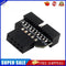 USB 3.0 20-Pin to USB 2.0 9-Pin Adapter Front Panel Connector Converter (A)