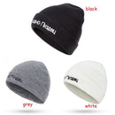 Fashion Russian Soft Warm Letter Winter Cap Beanies Hat Ski Caps Knit