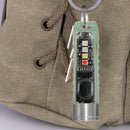 Keychain LED Flashlight Mini Pocket Torch for Outdoor EDC Emergency (Green)