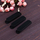 3pcs Single Rail Monocoil Humbucker Pickup Covers For Fender Strat(Black) Newly