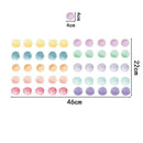 Multicolor Dots Wall Stickers Polka Dot Decals Stickers Decor Bedroom Fo H9I8