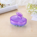 Multi-function Scalp Body Massage Brush Shampoo Shower Comb Brush (Purple) Newly