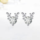 2pcs Women Temperament Ear Stud DIY Xmas Earrings Daily Party Ear Stud Eardro