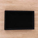 Earrings Bracelet Ring Jewelry Box Display Stand Holder Organizer(Black)