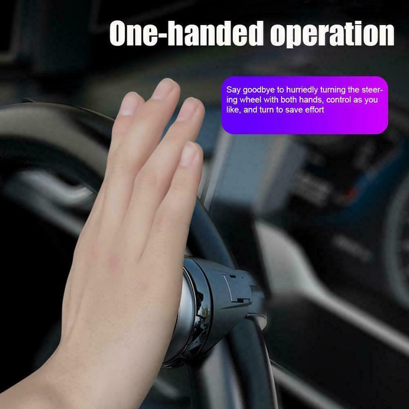 Universal Turning Steering Wheel Knob 360 Degree Rotation Handle Wheel L4Y1