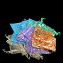 2X50pcs Organza Jewelry Candy Bags Mixed Color Mini Gift Pouch Wedding