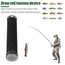 FG GT Knot Assist PE Fishing Line Puller Rod Knotting Device (Grey S) Newly