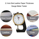 0-10mm/0-20mm 0.1mm Leather Paper Steel Meter Tester Caliper Thickness Gaug