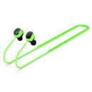 #A Soft Silicone Anti Lost Strap Headset Hanging Neck Rope Earphones Lanyard