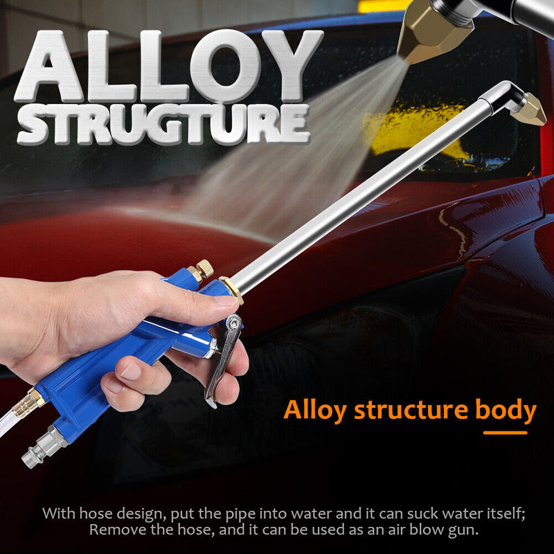 Air Power Engine Cleaning Gun Siphon Solvent Sprayer with 3.9ft Hose (US) Newly