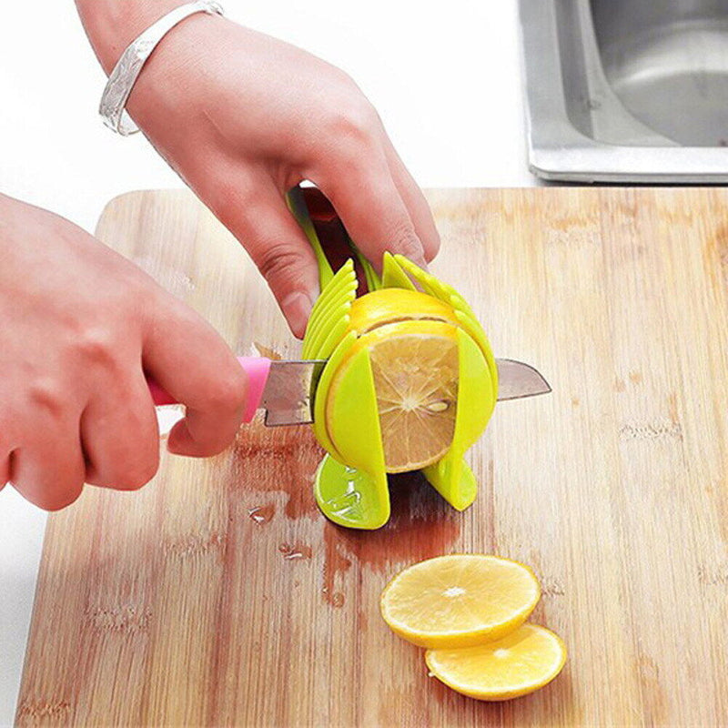 Tomato Slicer ABS Plastic Cutter Slicer Kitchen Gadgets Lemon Orange