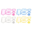 Fresh Lids Reusable Stretch Suction Round Square Silicone Lid Bowl Cover