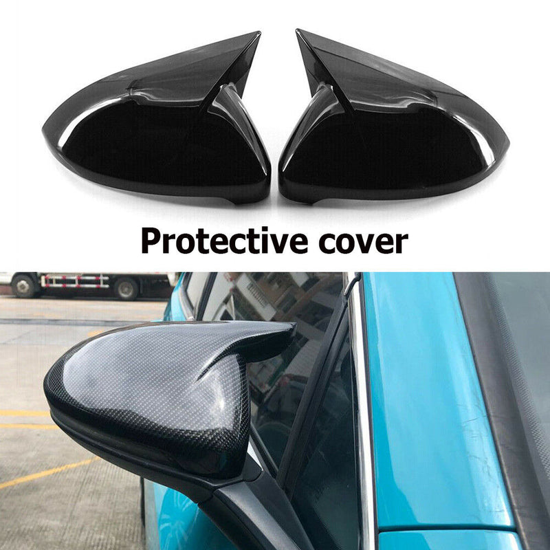 #A Practical Side Wing Mirror Covers Trim Cap Car Accessories for Golf 7 14-19