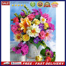 (DB2412) 5D DIY Full Drill Diamond Painting Colored Flower Cross Stitch Mosaic K