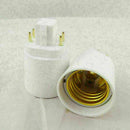 G24q 4 Pin 15mm To E27 E26 Screw Light LED Bulb·Lamp C5A2 V8F9 U5Z5 B3E4