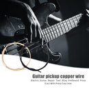 2pcs/lot 1m/3.28ft Guitar Pickup Copper Cable Cloth-covered Pushback Wires Newly