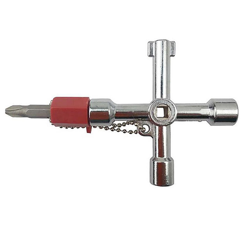 Multi-use Cross Switch Key Wrench High Speed Rail Car Subway Door Spanner Newly