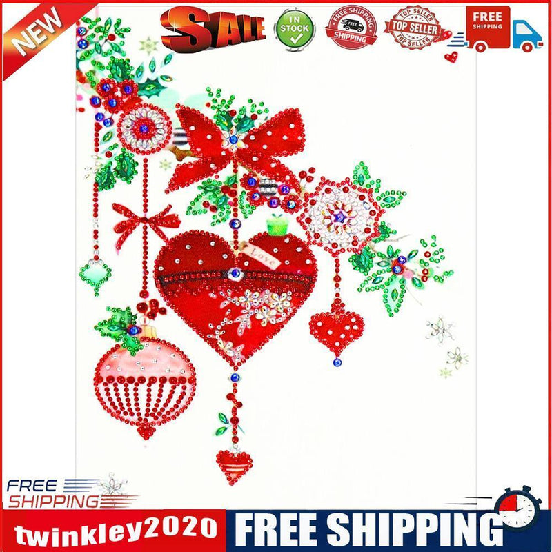 5D DIY Special Shaped Diamond Painting Heart Cross Stitch Mosaic Craft Kits