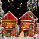 House Shaped Candy Storage Containers Empty Gift Boxes Candy Cases for Christmas