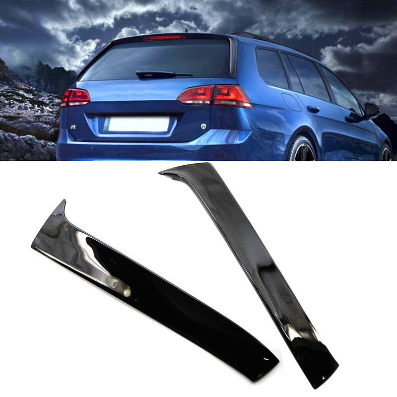 Rear Window Side Spoiler with Tape for Golf 7 R Variant Car 14-7