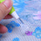 5D DIY Diamond Painting Cross Stitch Art Point Drill Pen with Light(Frog)
