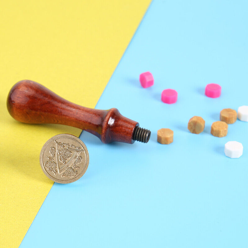 Retro Wax Seal Head Replace Copper Head for DIY Scrapbooking Craft (V) Newly