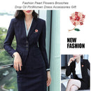 Alloy Flower Brooches Pearls Pin Party Jewelry Brooch Women Clothes Accessories